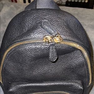 Black coach backpack